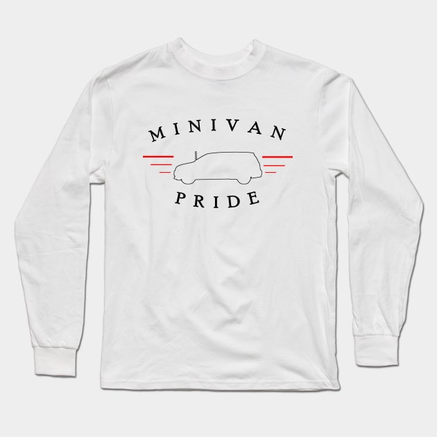 MINIVAN PRIDE Long Sleeve T-Shirt by DR.TEE